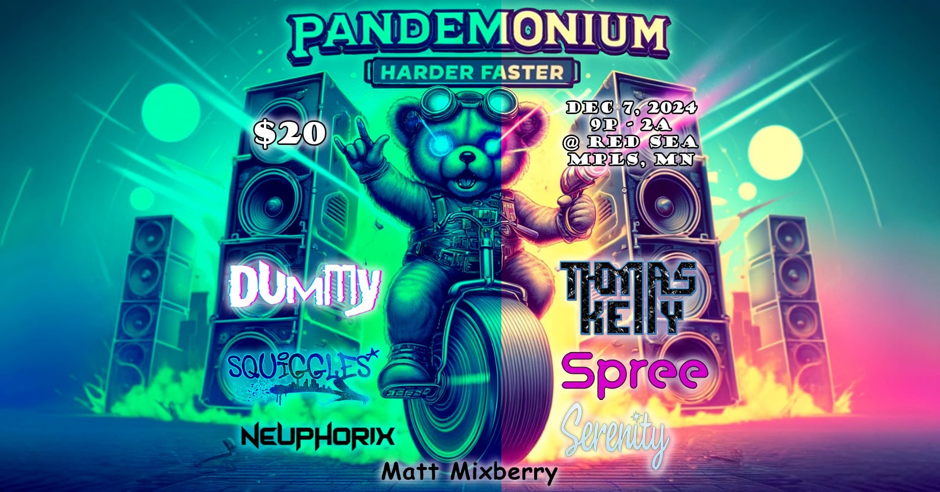 Pandemonium: Harder Faster | mnVibe
